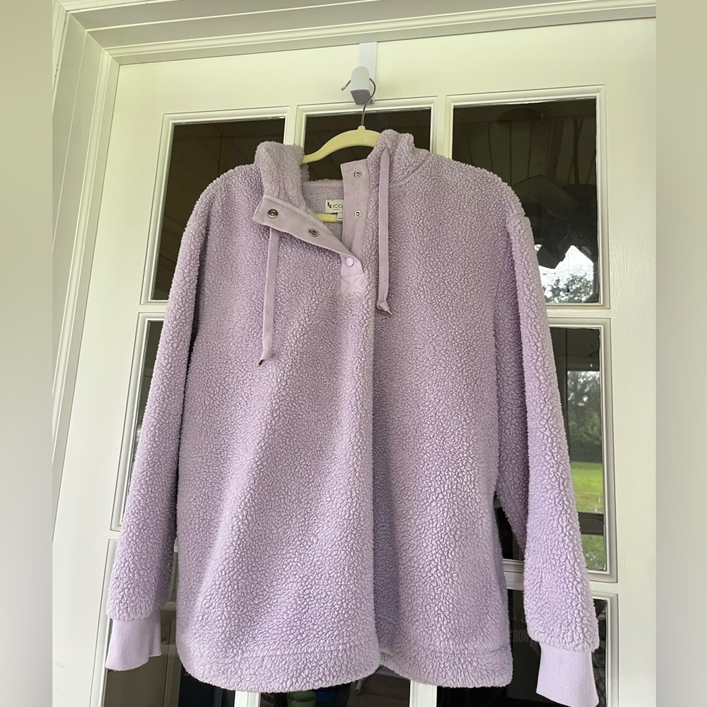 Koolaburra by UGG Lilac Sherpa Hoodie
